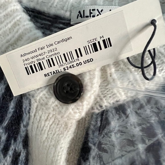 Alex Mill fair isle cardigan - Picture 5 of 7